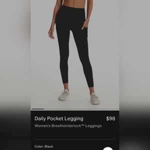 Vuori Daily Pocket Legging XS